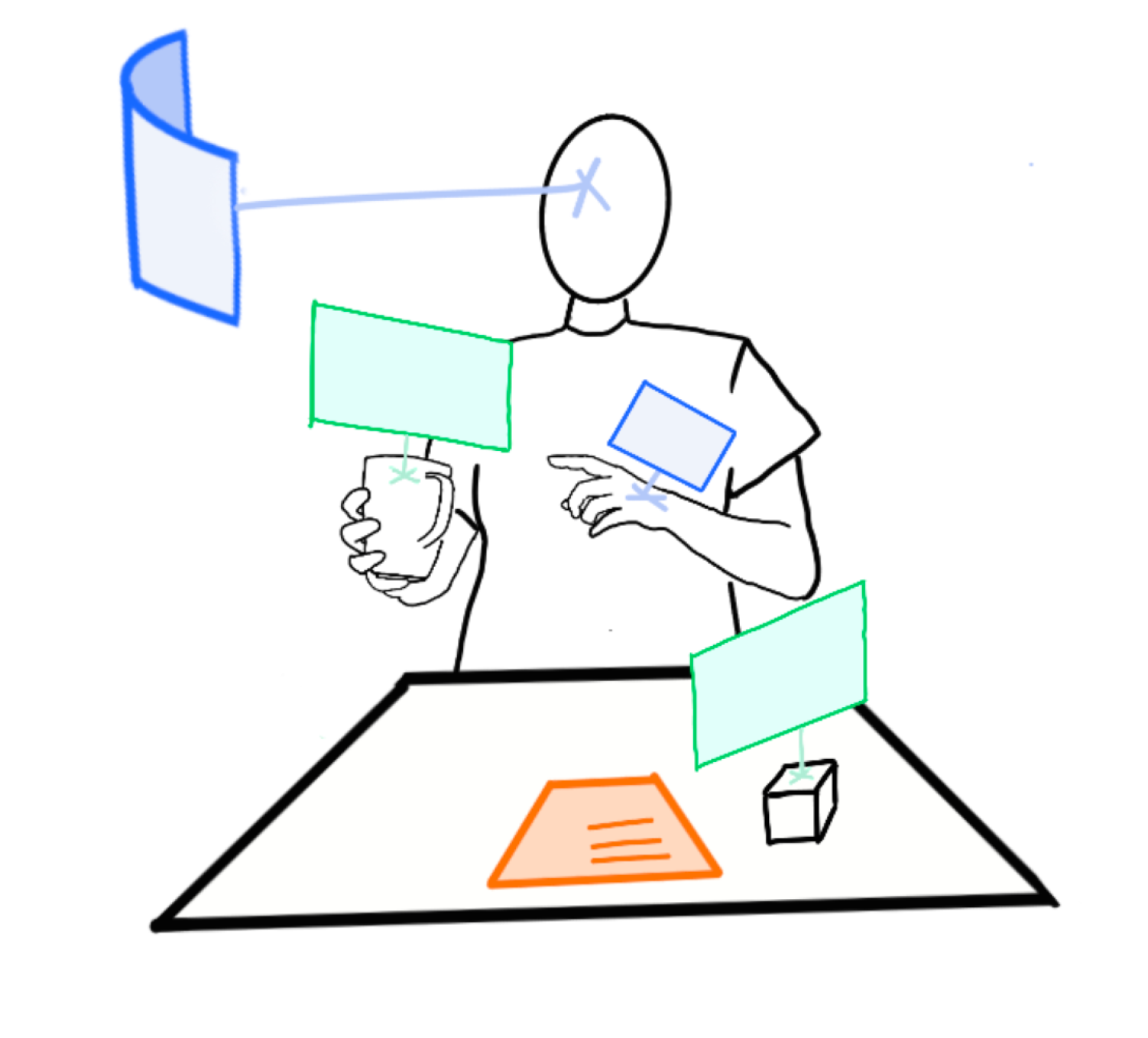 Reference frames diagram